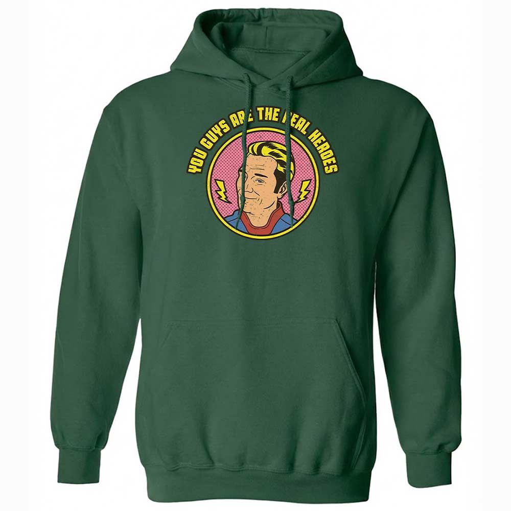 Classic Unisex Hoodie - TAE87VUT - Forest Green - 16