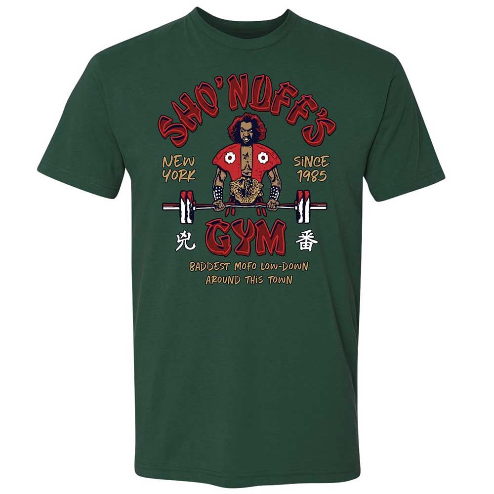 Sho'nuff's Gym - Forest Green - 16