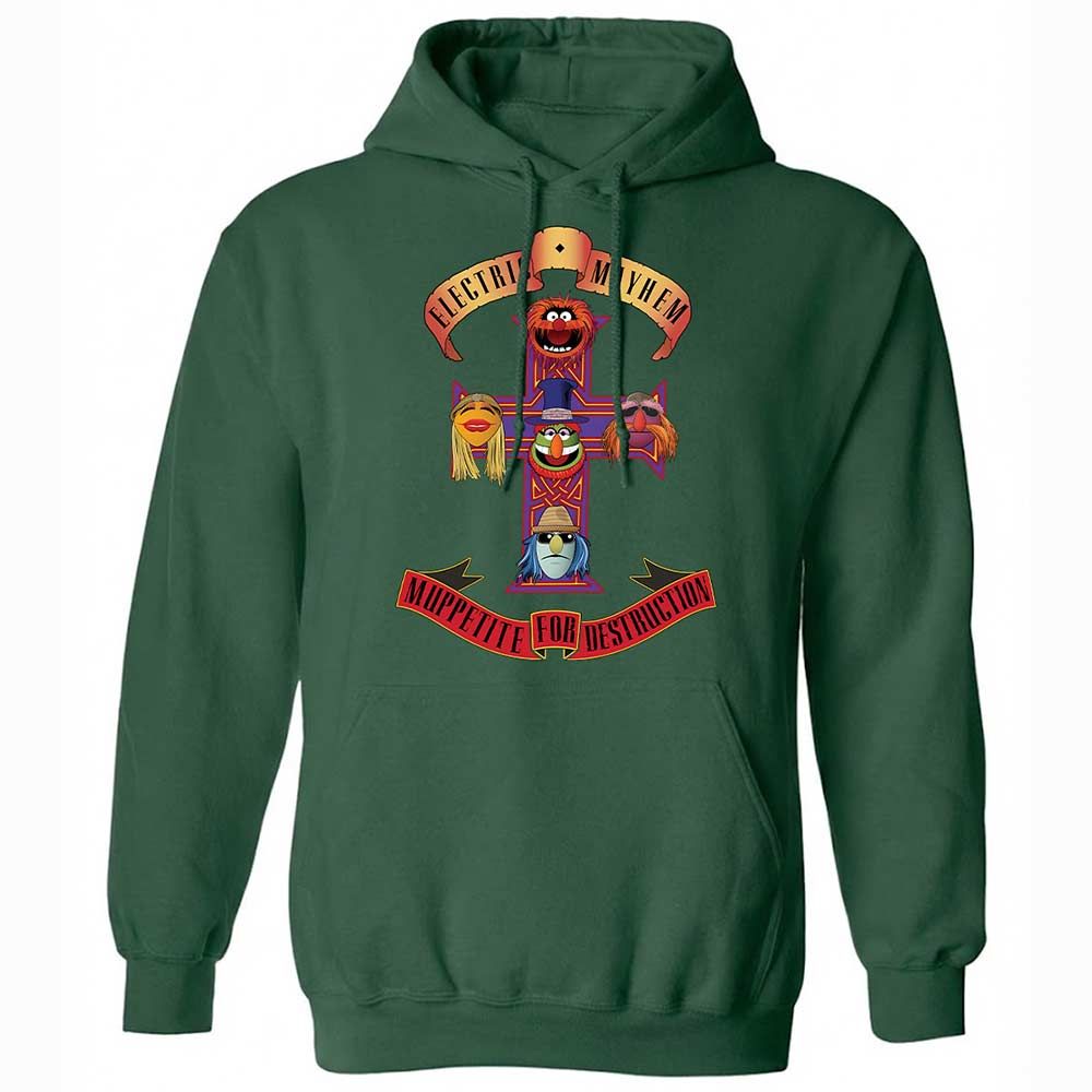 Muppetite For Mayhem - Forest Green - 16