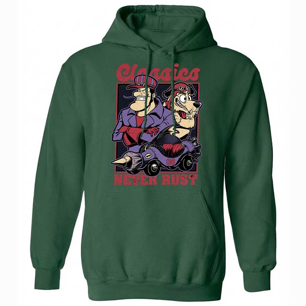 Classic Unisex Hoodie - QFKEYCTN - Forest Green - 16