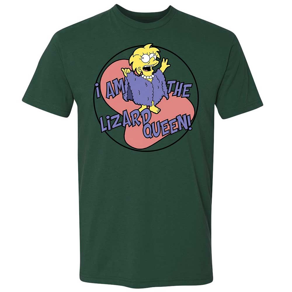 I am the Lizard Queen - Forest Green - 16