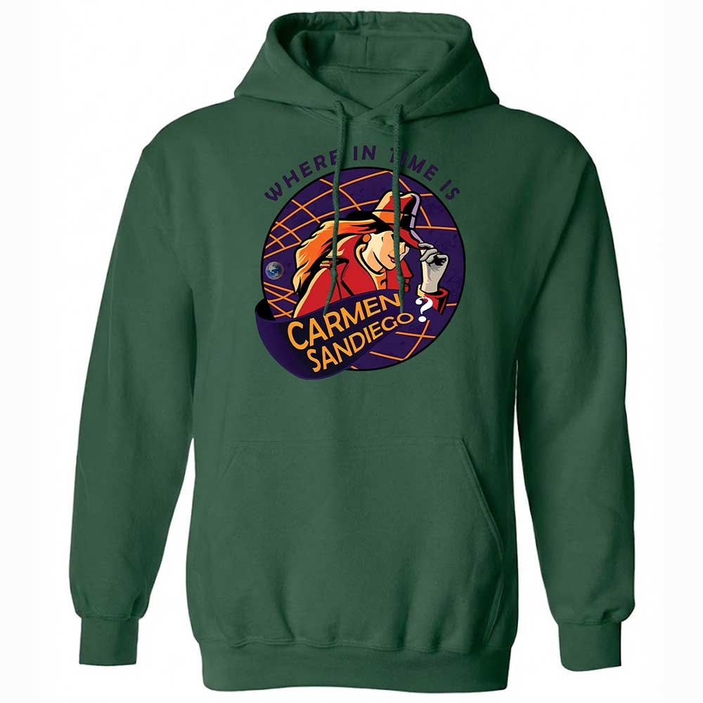 Where in Time Is Carmen Sandiego - Forest Green - 16