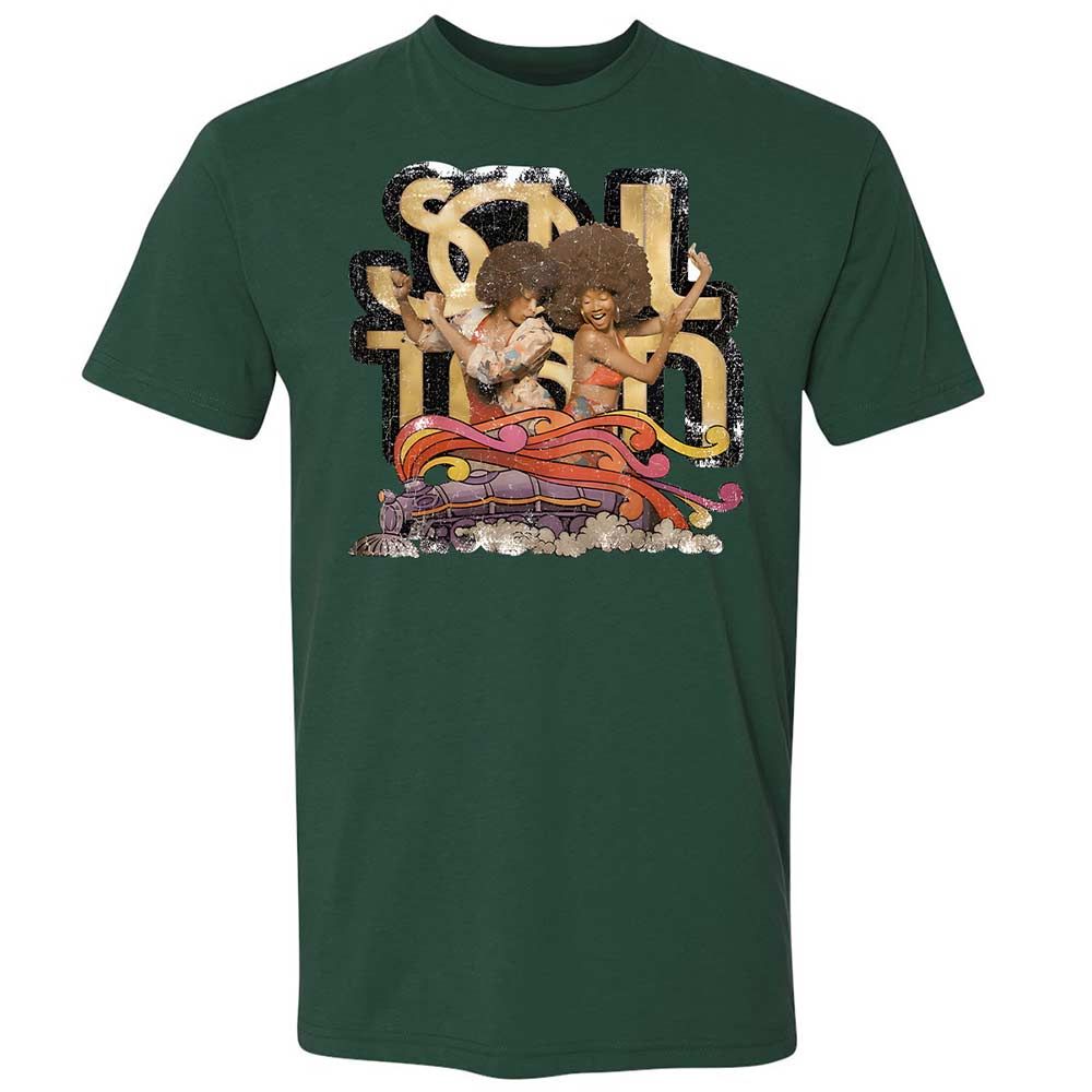 Retro Soul Train Dance Vibes - Forest Green - 16