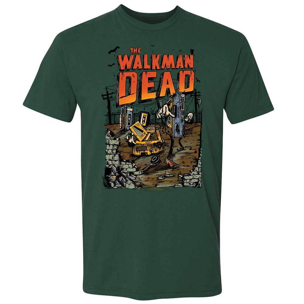 The Walkman Dead - Forest Green - 16