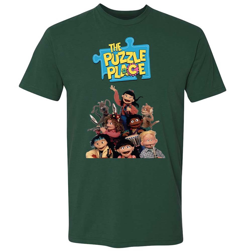 The Puzzle Place - Forest Green - 16