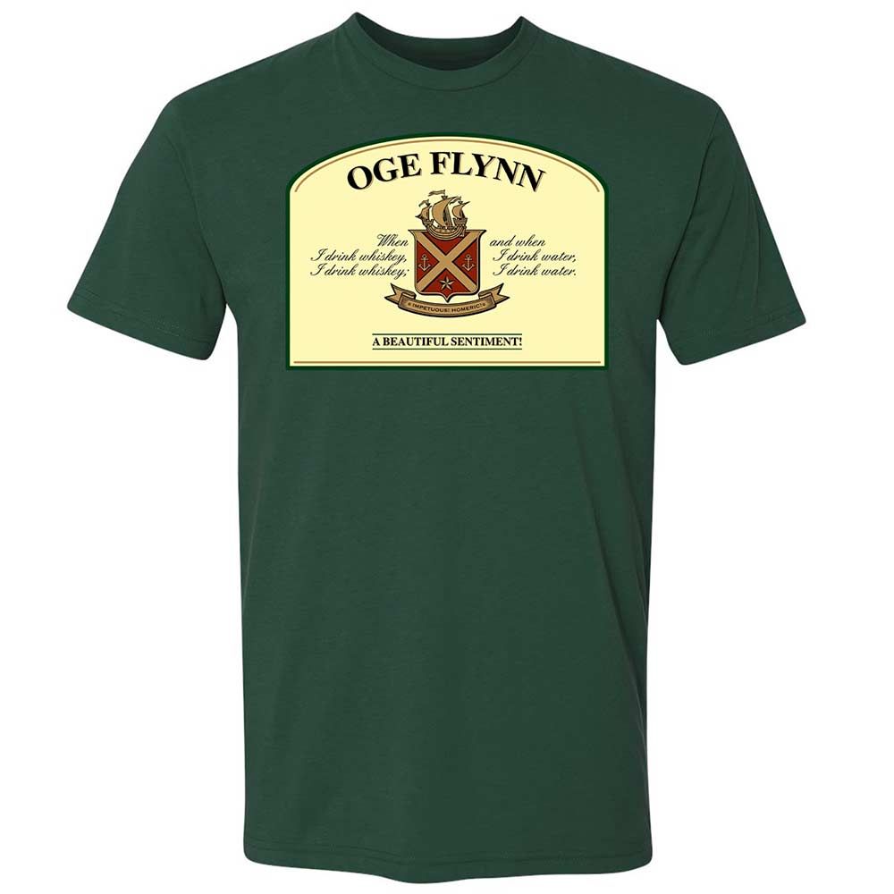 When I drink whiskey, when I drink water - Forest Green - 16