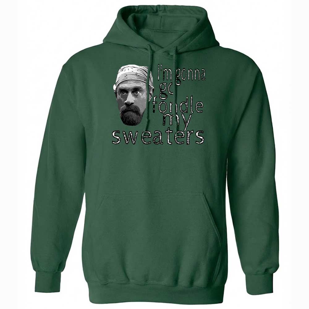 Fondle my sweaters - Forest Green - 16
