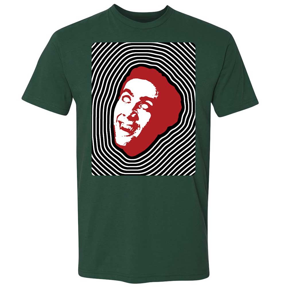 Psychedelic Nicolas Cage - Forest Green - 16