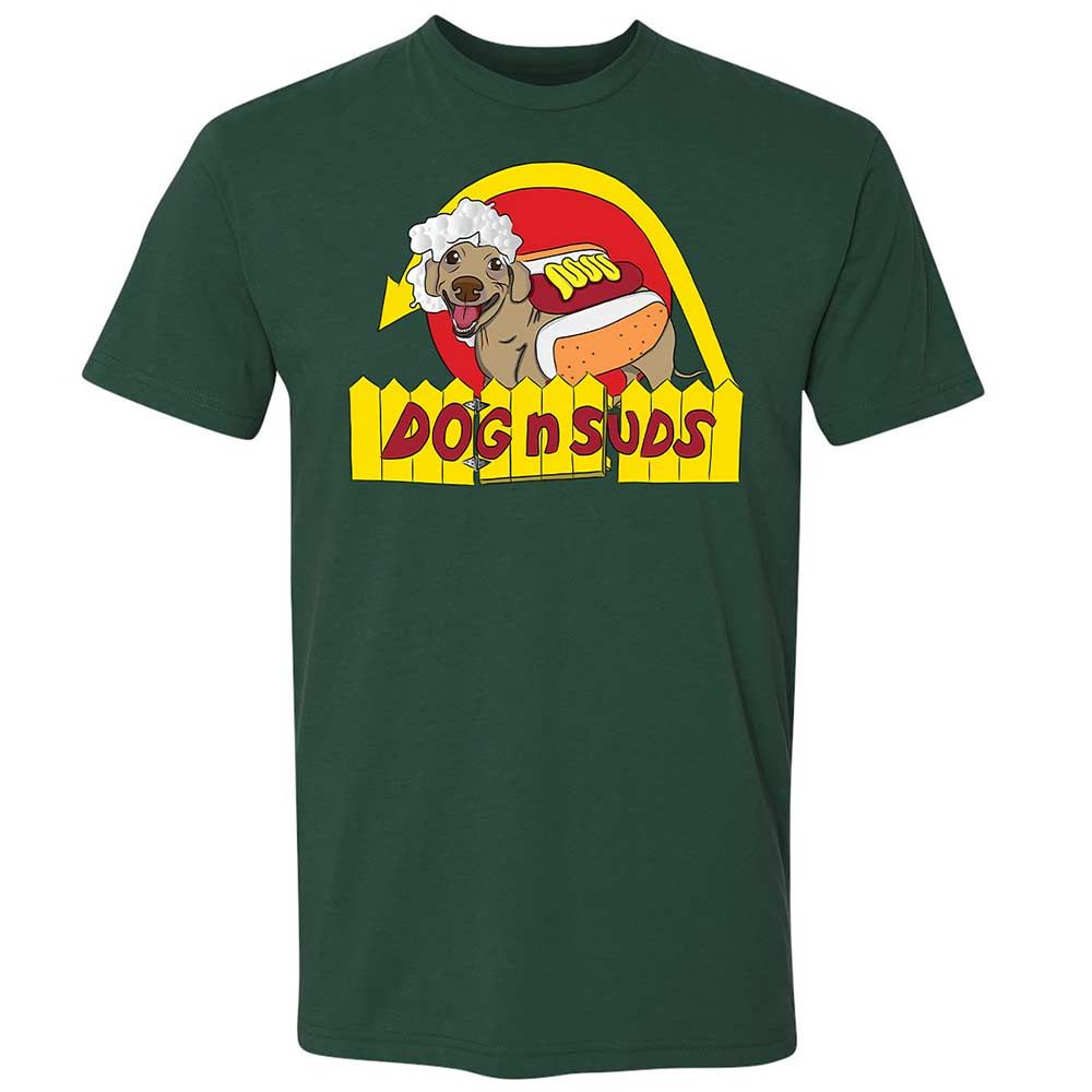 Dog n Suds Dachshund - Forest Green - 16