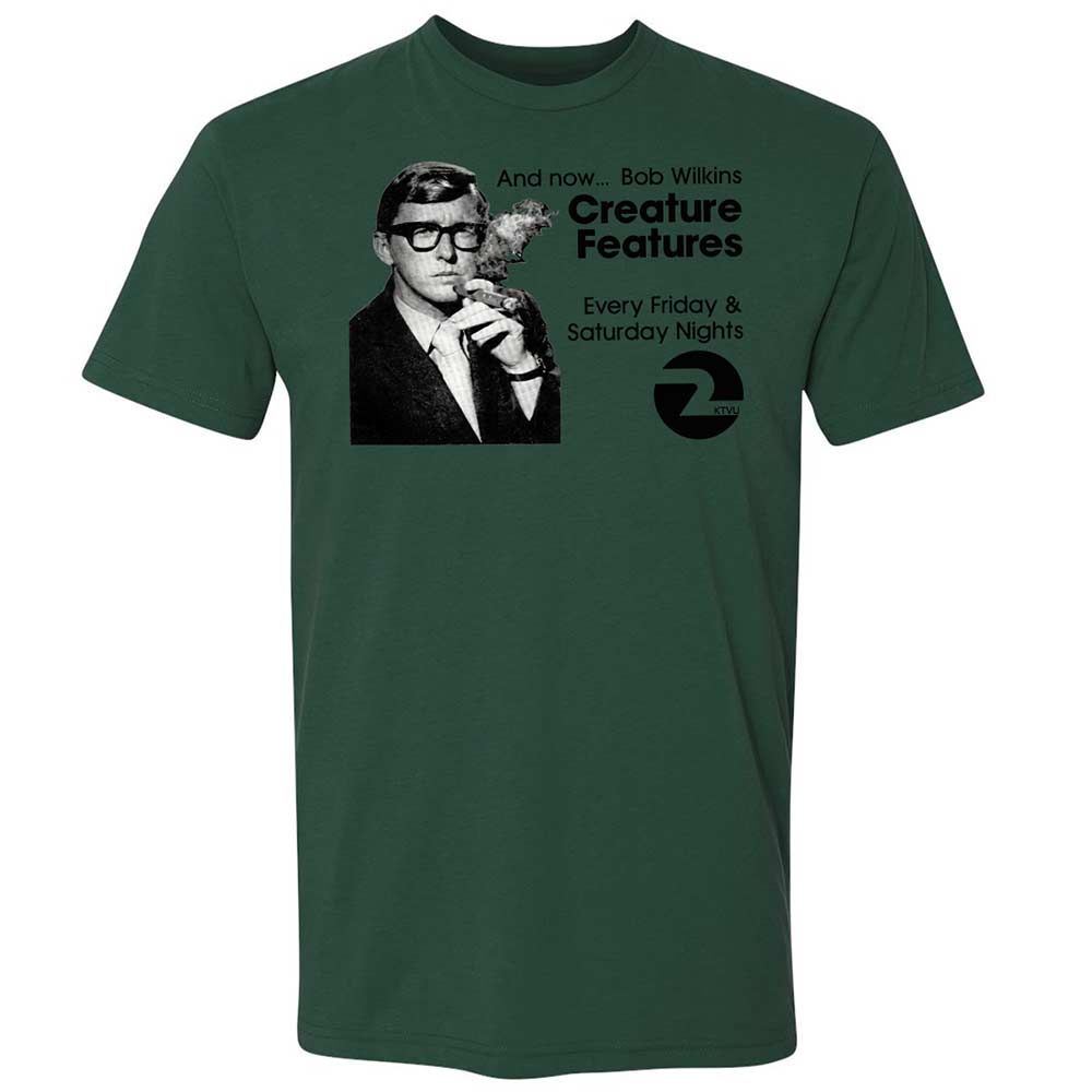 Bob Wilkins Creature Features - Forest Green - 16