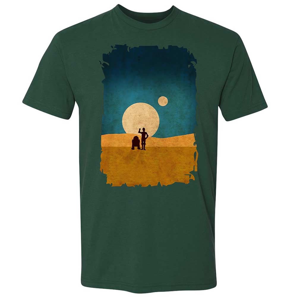 Droids In The Dunes - Forest Green - 16
