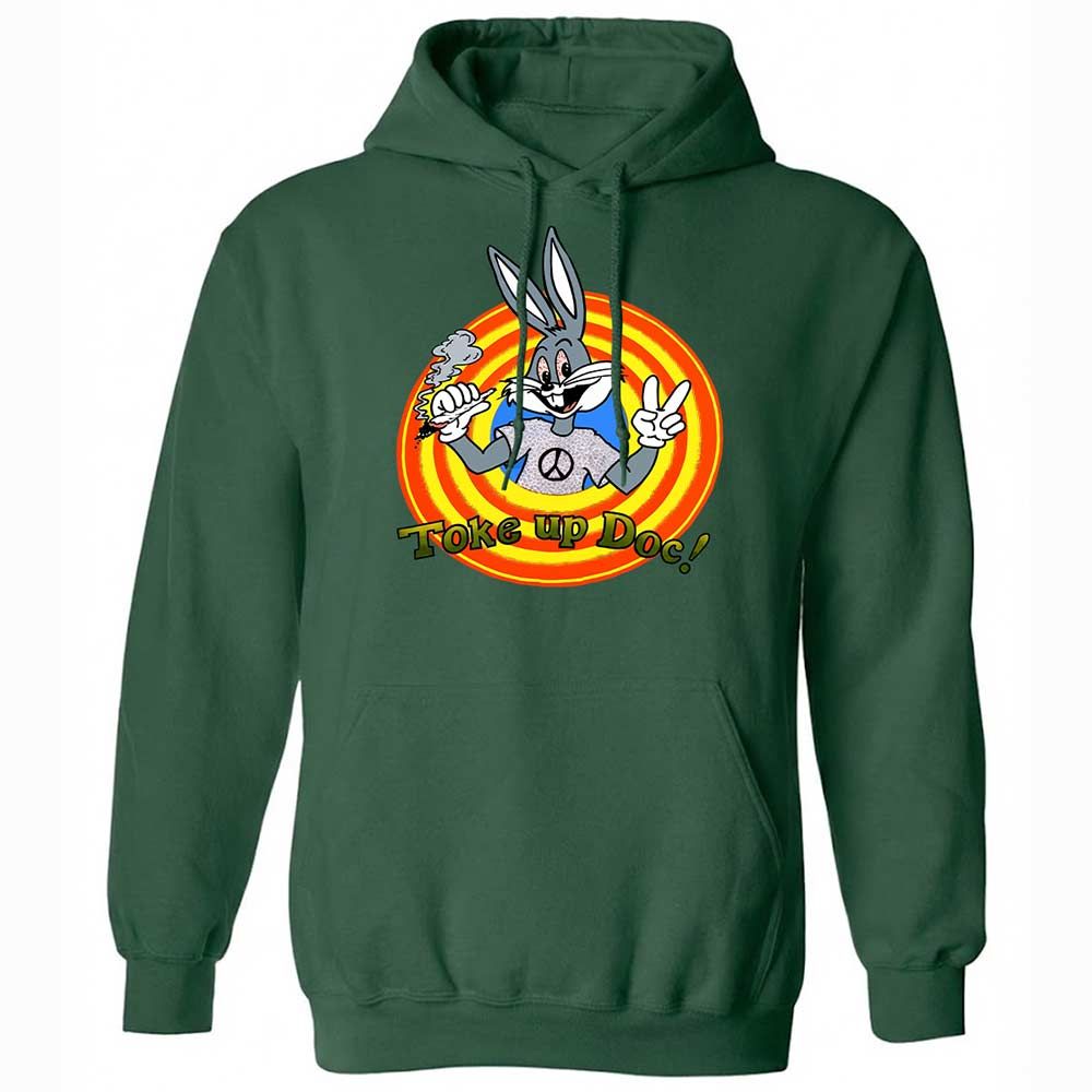 Classic Unisex Hoodie - JJGKX5QC - Forest Green - 16