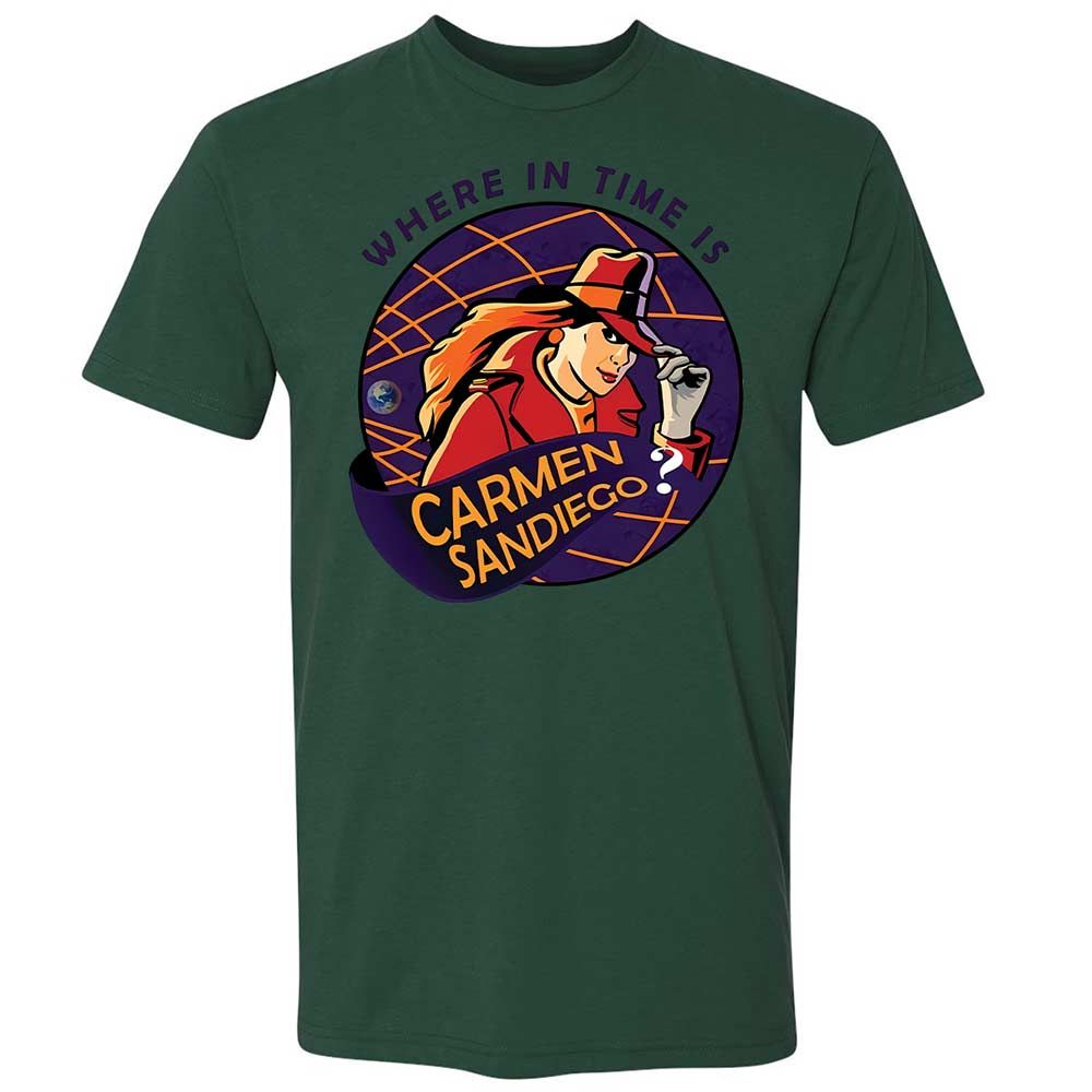 Where in Time Is Carmen Sandiego - Forest Green - 16