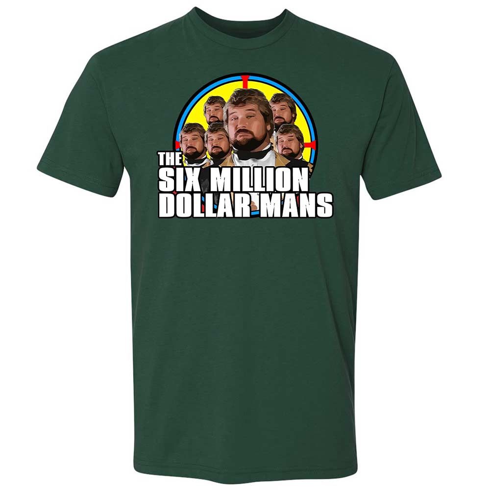 The Six Million Dollar Mans - Forest Green - 16