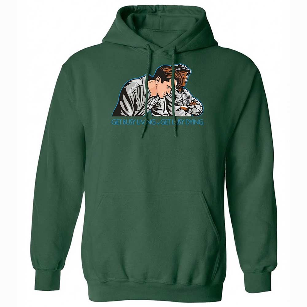 Get Busy Living - Forest Green - 16