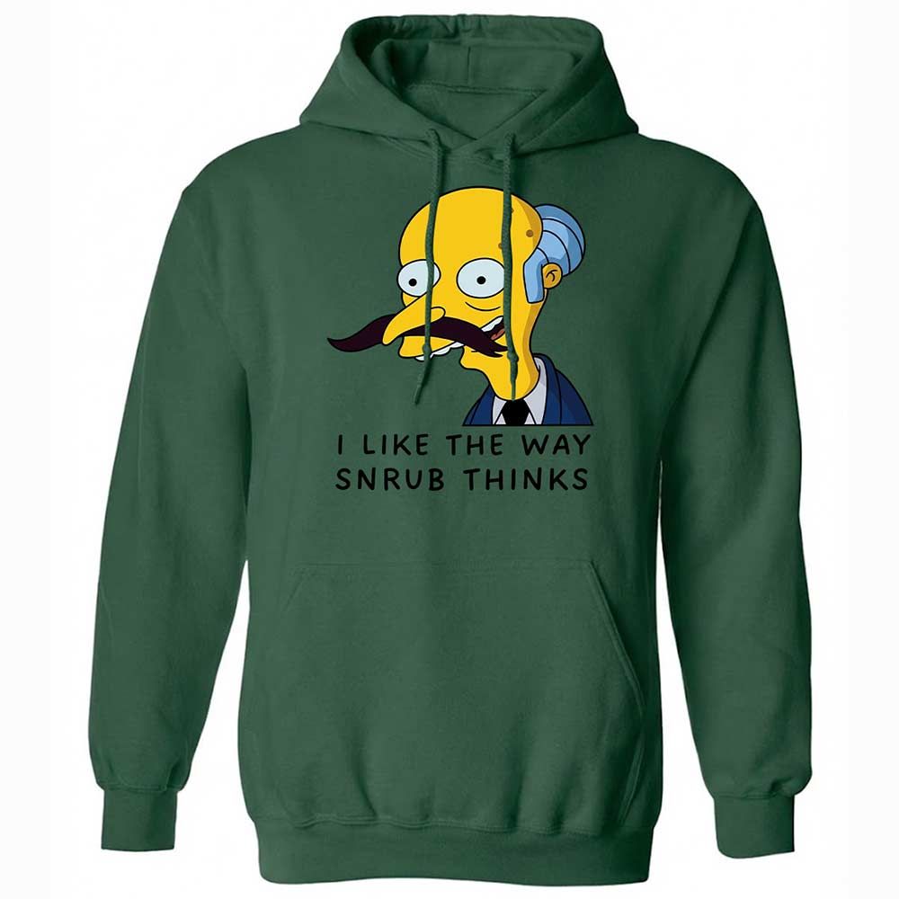 I Like the Way Snrub Thinks - Forest Green - 16
