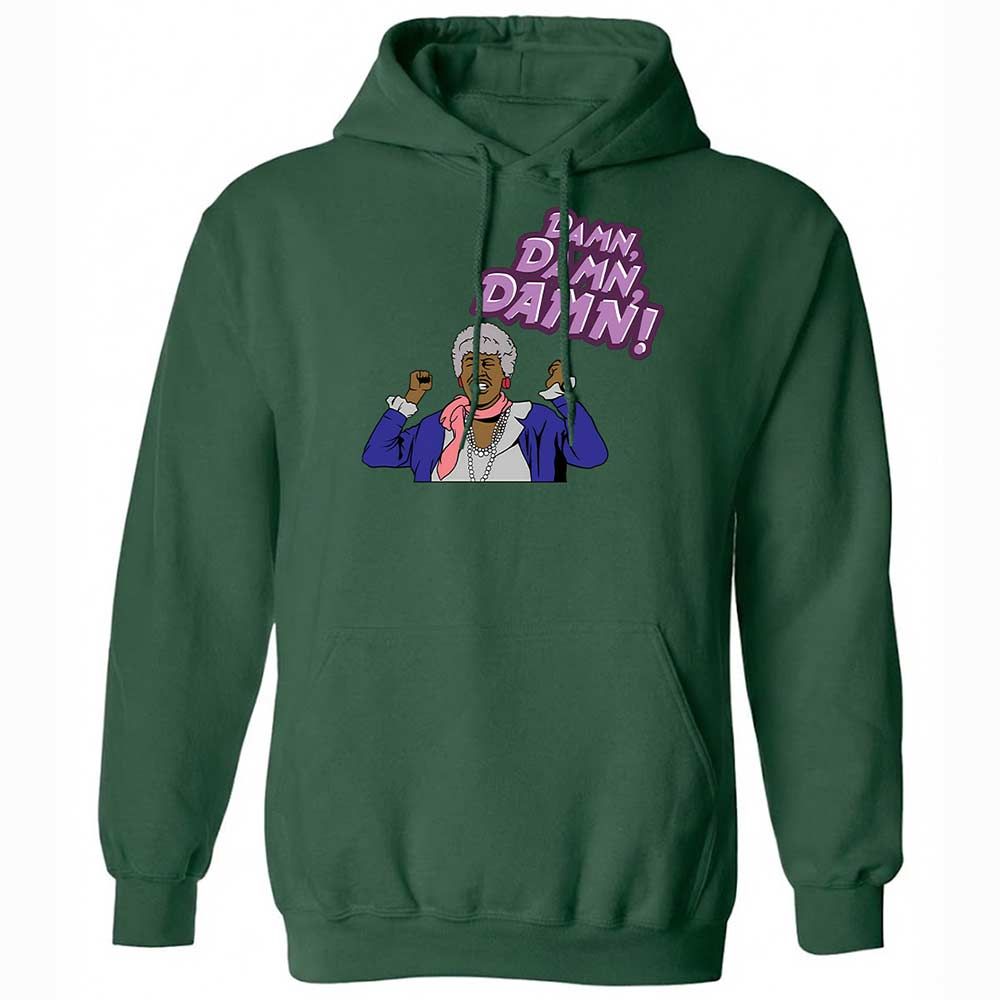 Classic Unisex Hoodie - KLJWPHNK - Forest Green - 16