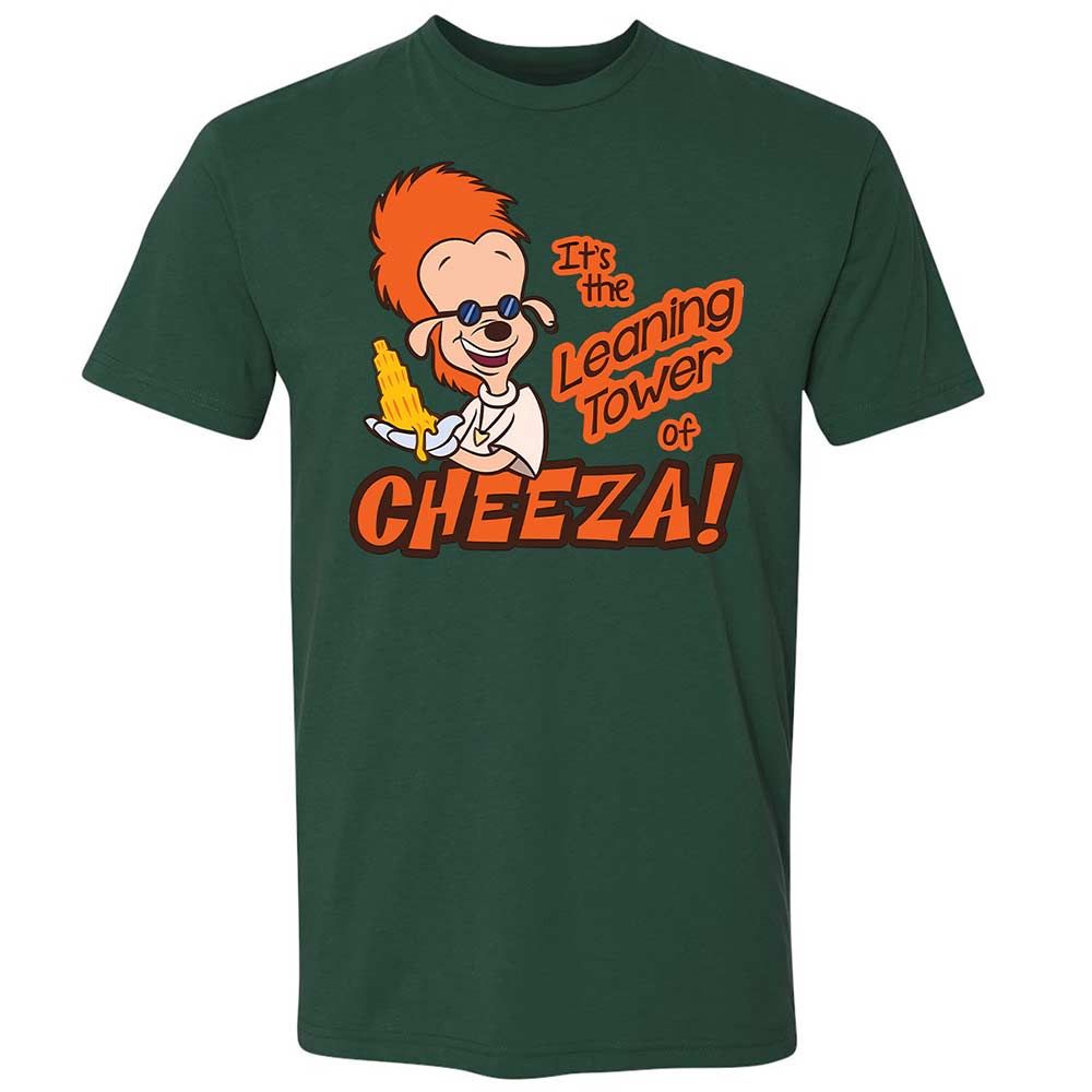Leaning Tower of Cheeza - Forest Green - 16