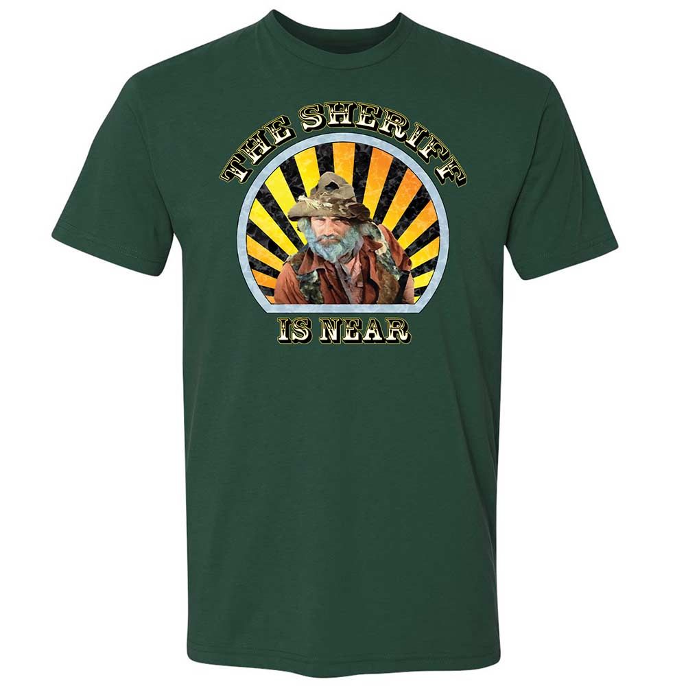 The Sheriff Is Near - Forest Green - 16