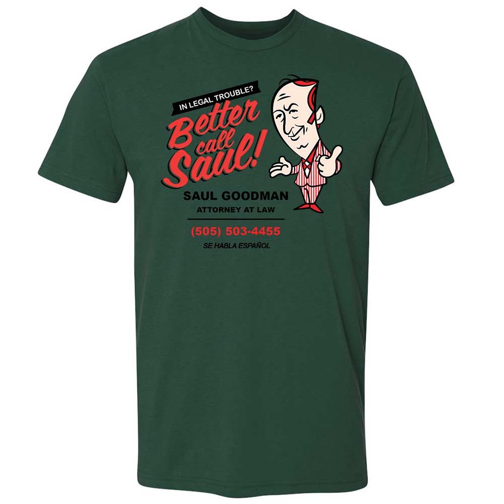 Better Call Saul - Forest Green - 16