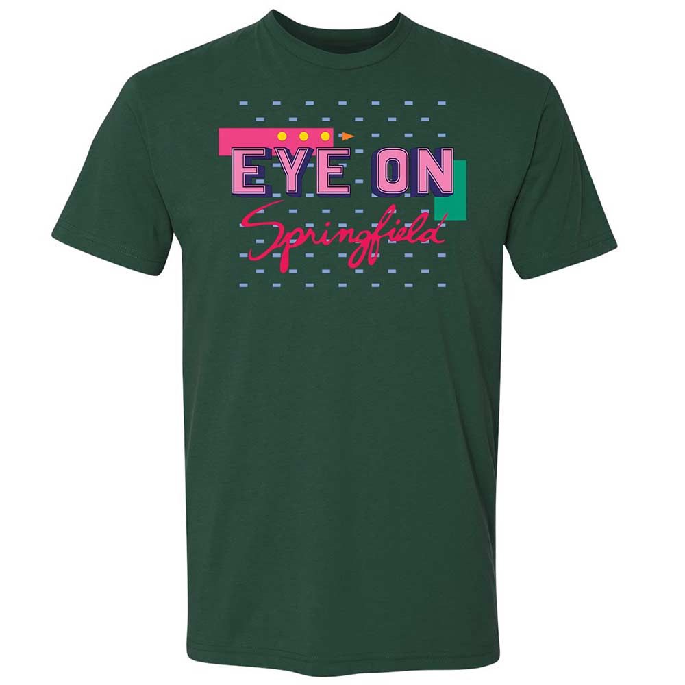 Eye On Springfield - Forest Green - 16