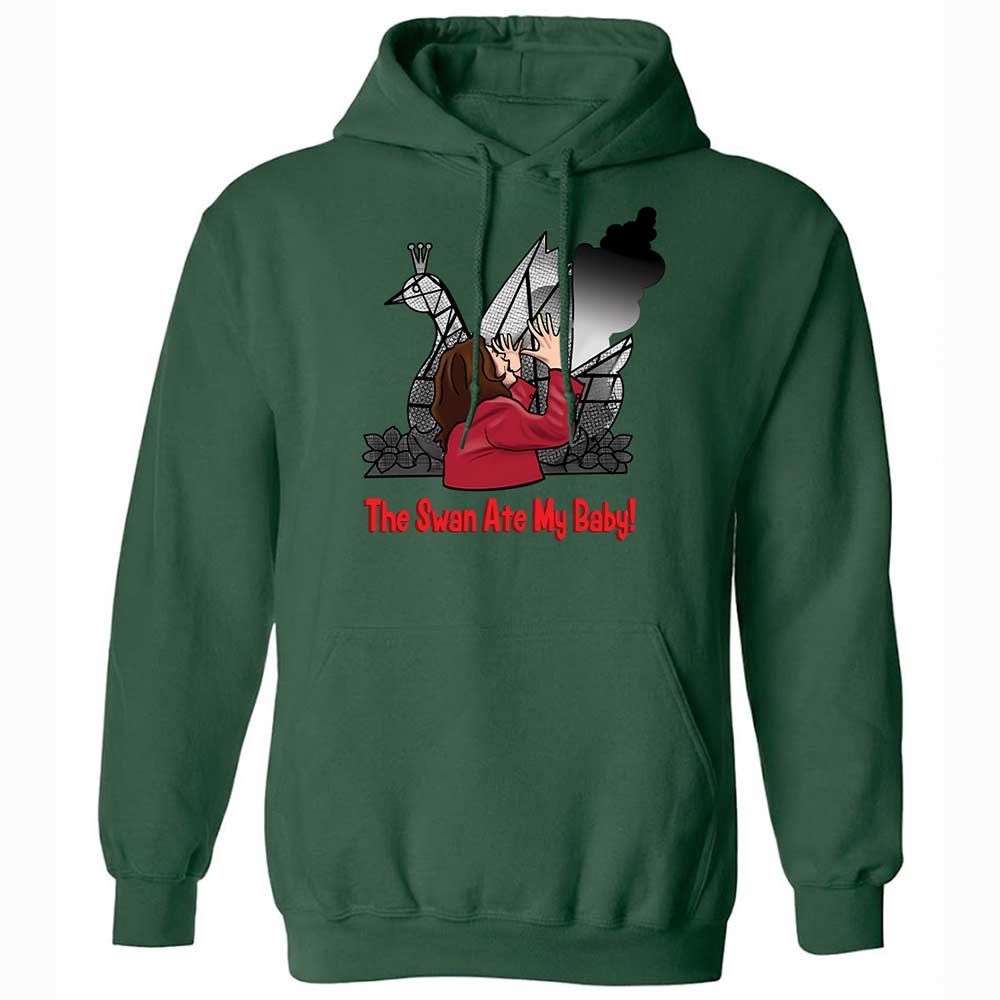 The Swan Ate My Baby - Forest Green - 16
