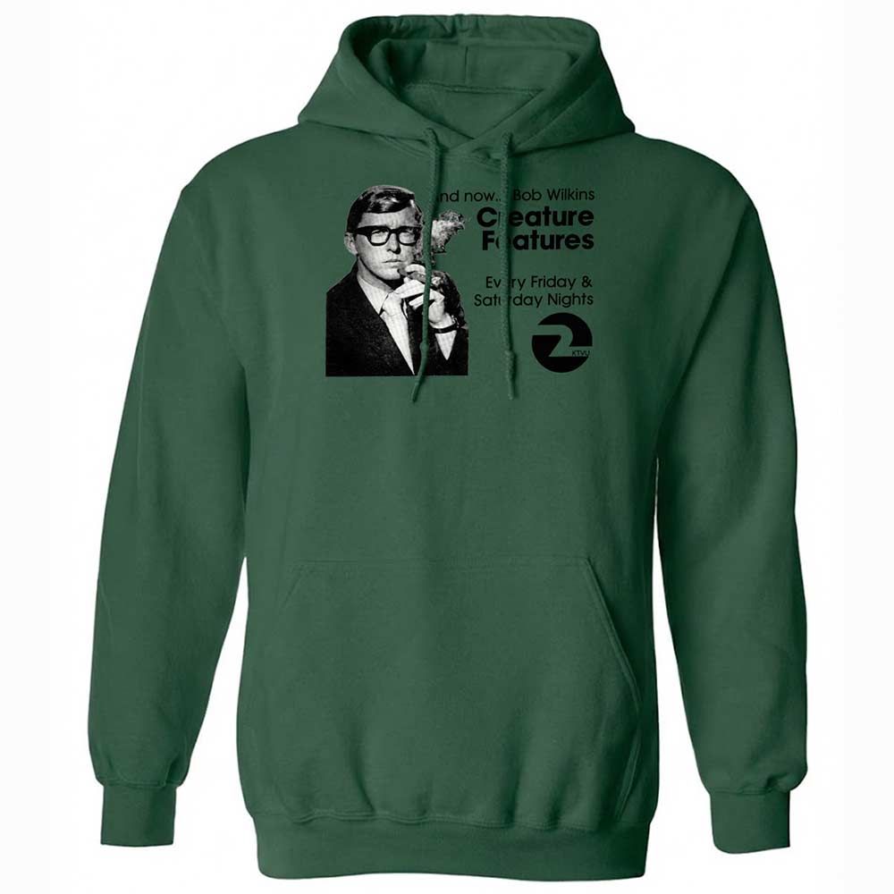 Bob Wilkins Creature Features - Forest Green - 16
