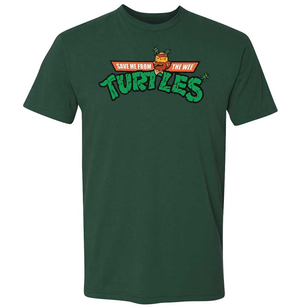 Save Me From The Wee Turtles - Forest Green - 16