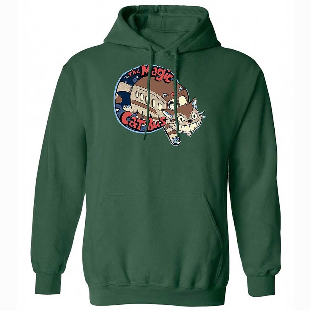 The Magic Catbus - Forest Green - 16