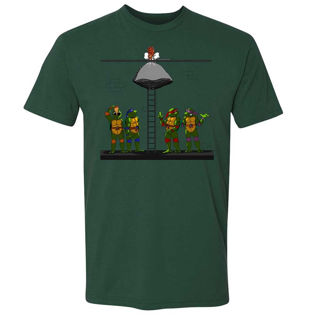 I've Been Dreaming of a Turtle's Kiss - Forest Green - 16