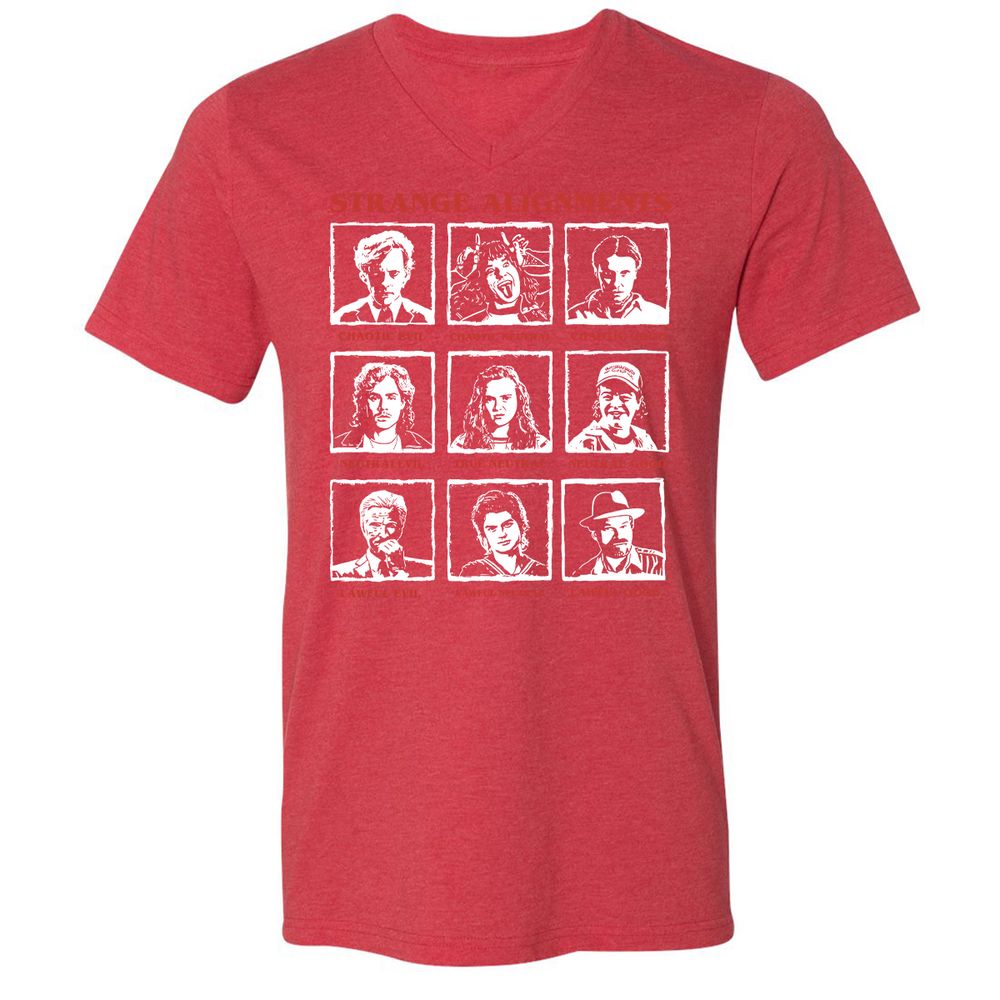 Strange Alignment - Heather Red - 16