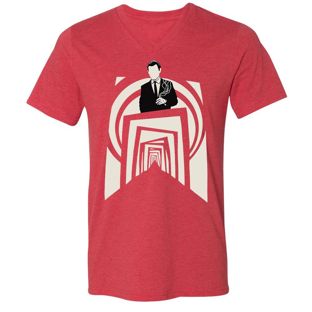 Twilight Zone tunnel white - Heather Red - 16