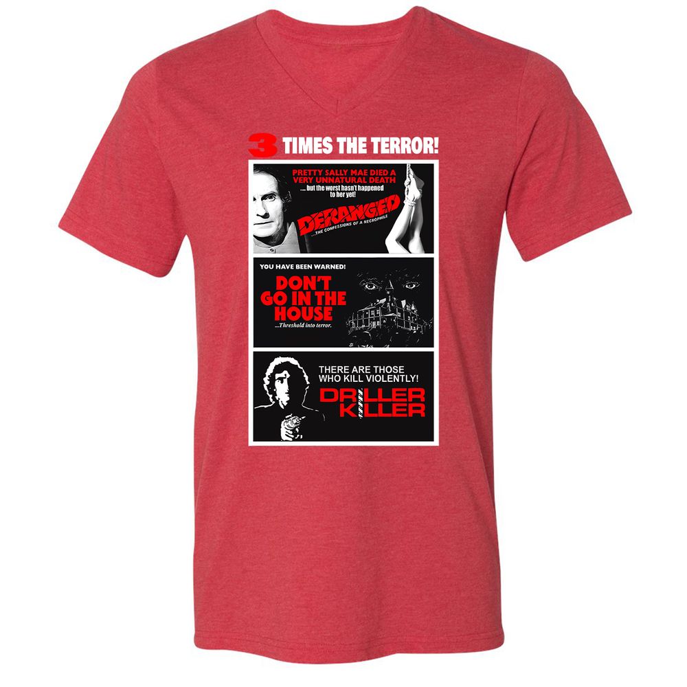 3 Times the Terror - Heather Red - 16