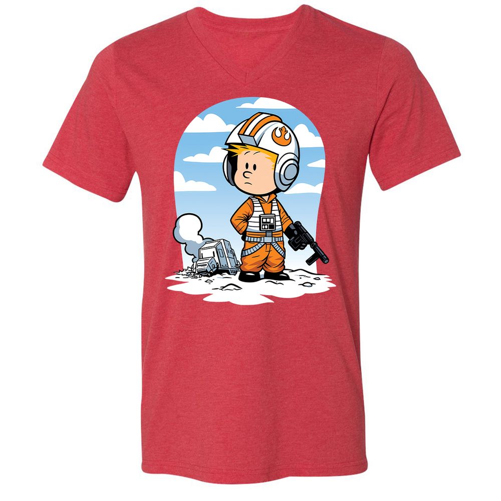 Calvin - Heather Red - 16