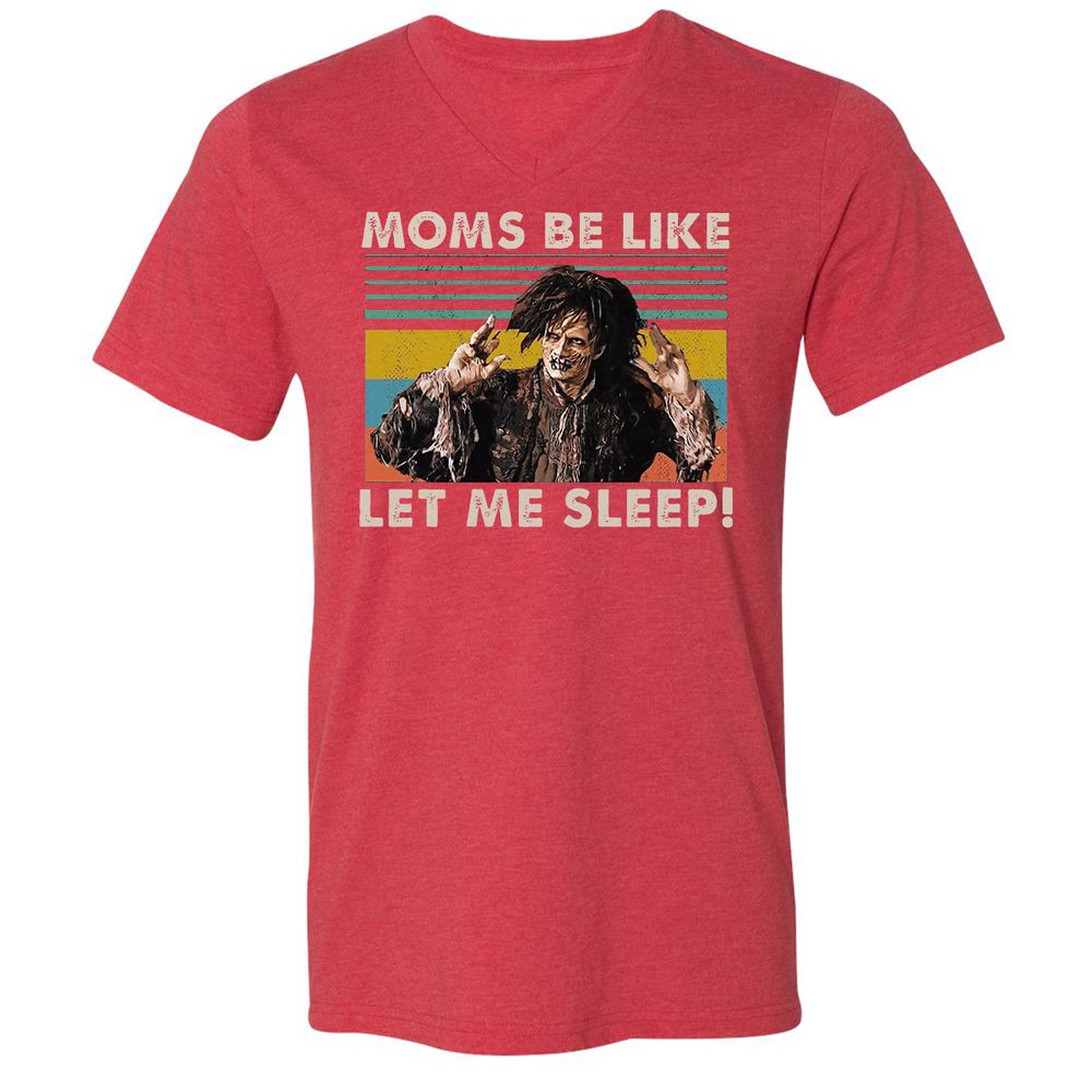 Unisex V-Neck T-Shirt - BX8T11YF - Heather Red - 16