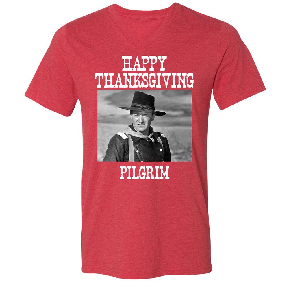 THANKSGIVING PILGRIM - Heather Red - 16