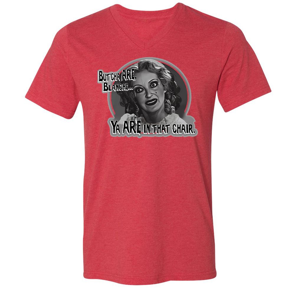 Unisex V-Neck T-Shirt - A5ZWCLLR - Heather Red - 16