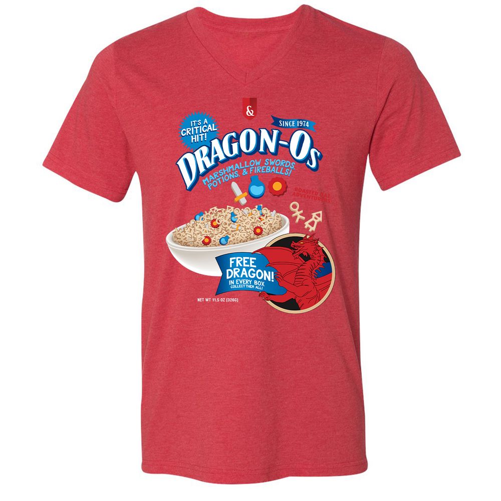 Unisex V-Neck T-Shirt - DPXAZ5ZU - Heather Red - 16