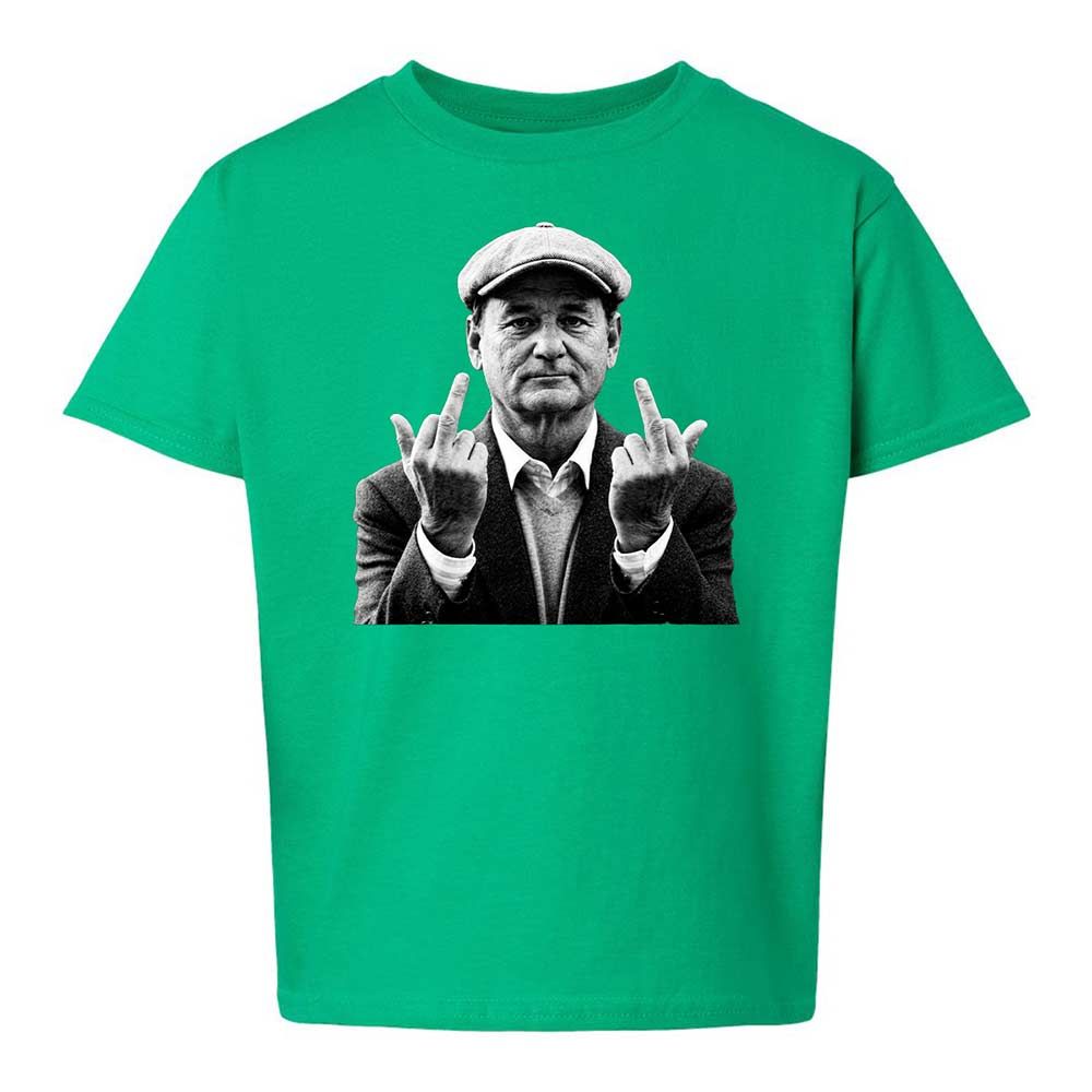 Bill Murray Middle Finger - Irish Green - 16