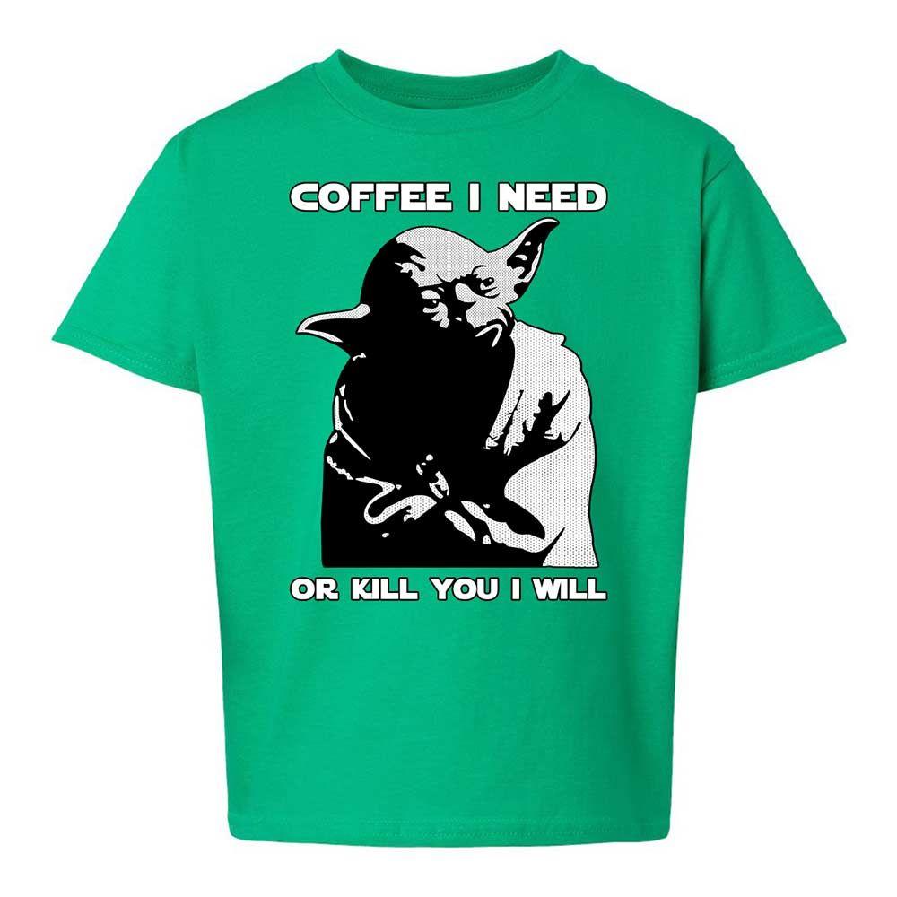 Coffee I Need - Irish Green - 16