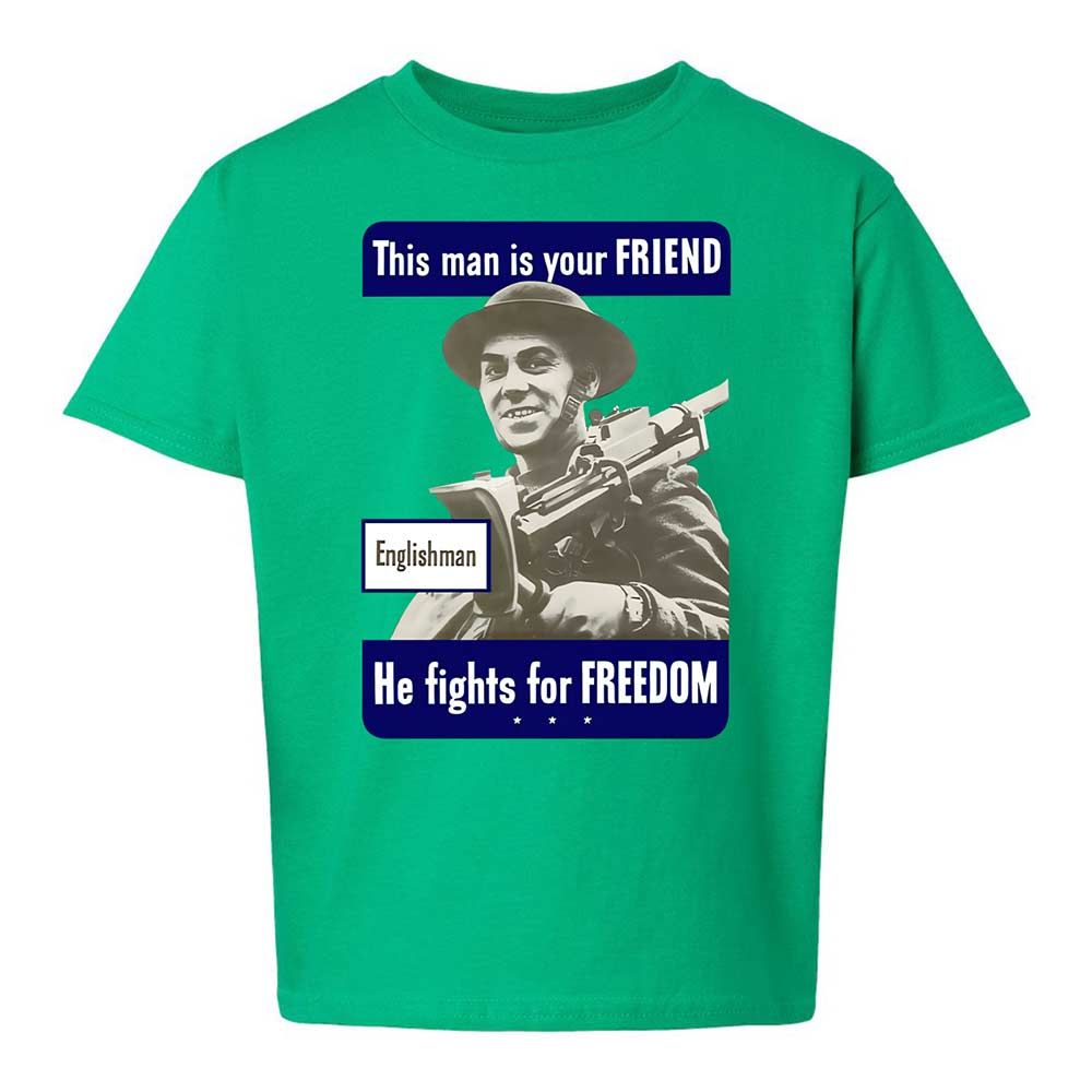 This man is your Friend - Irish Green - 16
