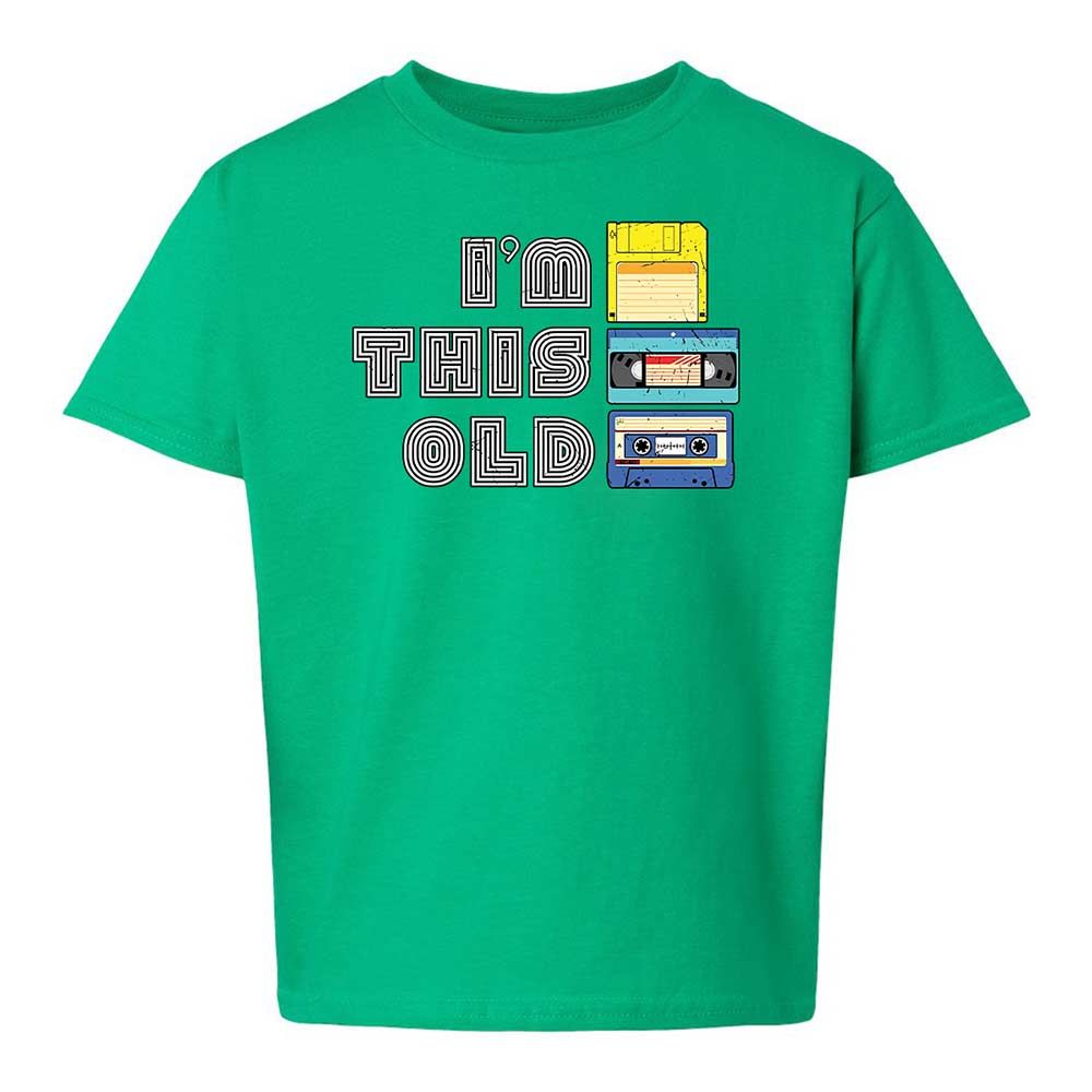 Kids T-Shirt - Black - Irish Green - 16
