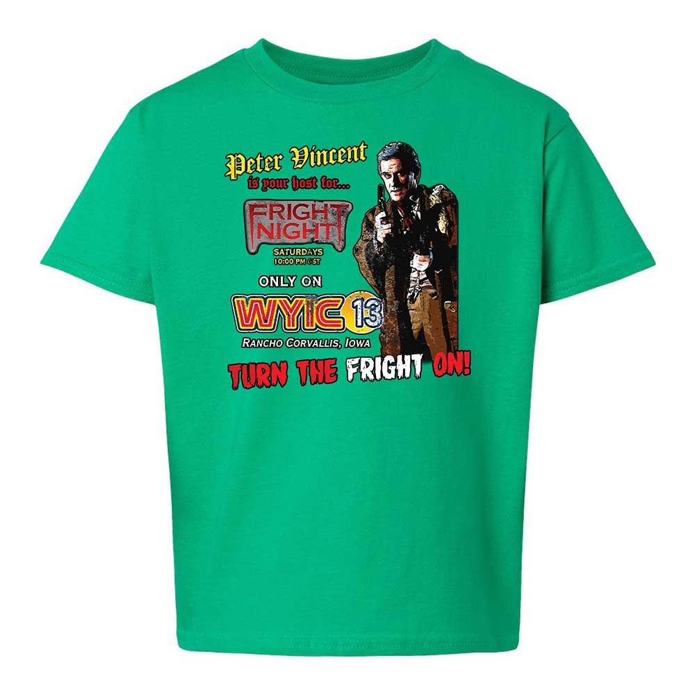 Peter Vincent Fright horror night cult - Irish Green - 16