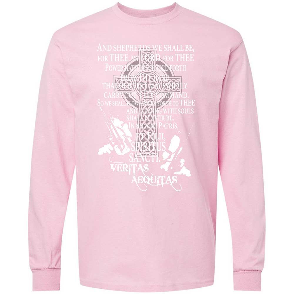 Long Sleeve T-Shirt - DWQAE7JU - Light Pink - 16
