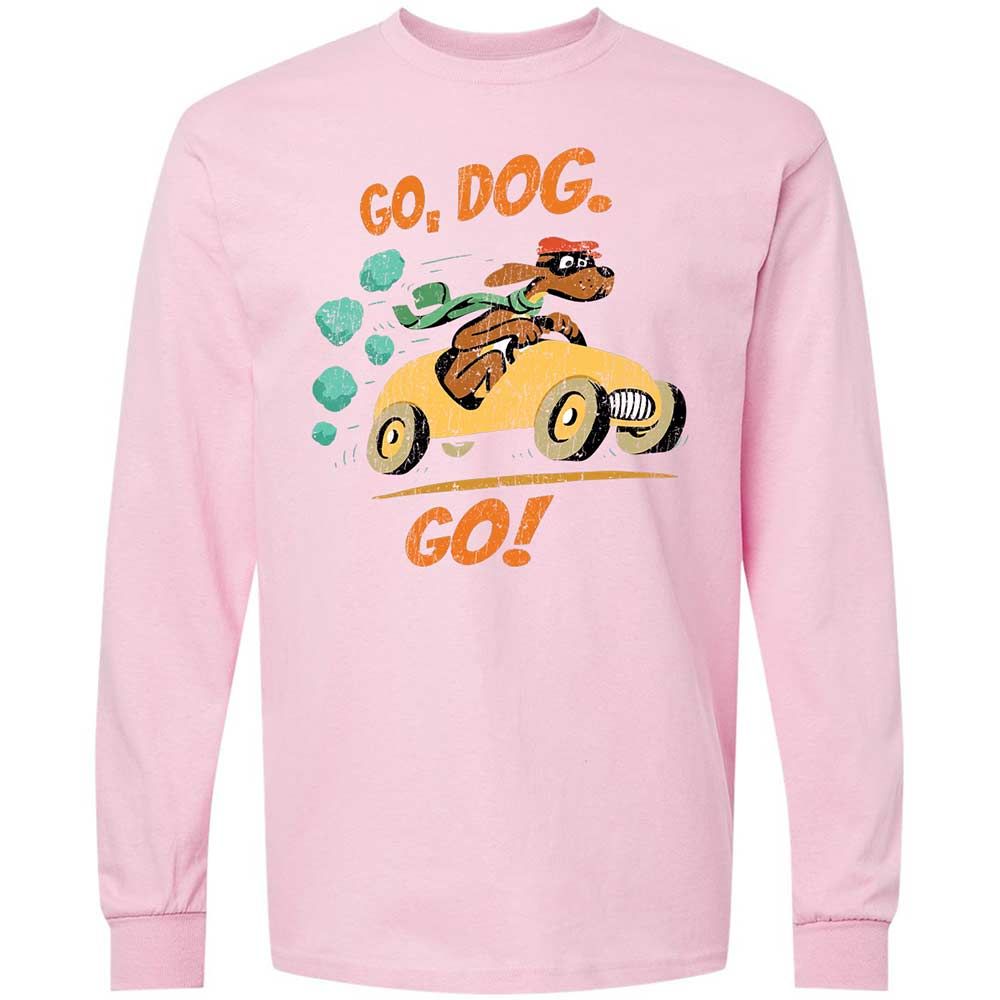 Long Sleeve T-Shirt - Y7CJBYHL - Light Pink - 16