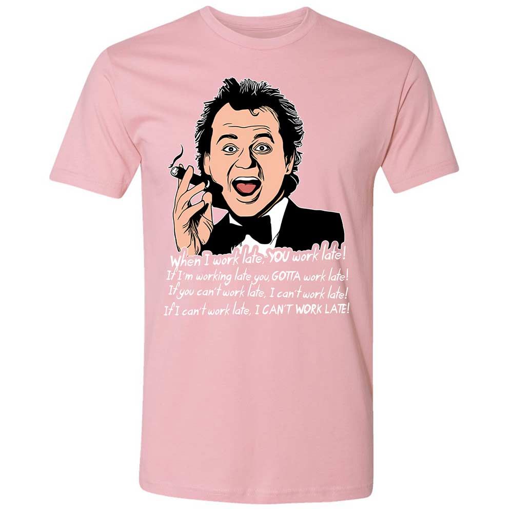 When I work late - Light Pink - 16