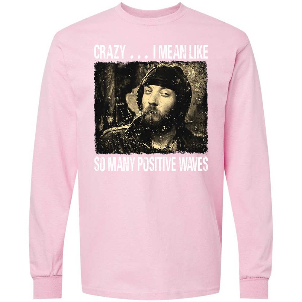 Many positive waves - Light Pink - 16