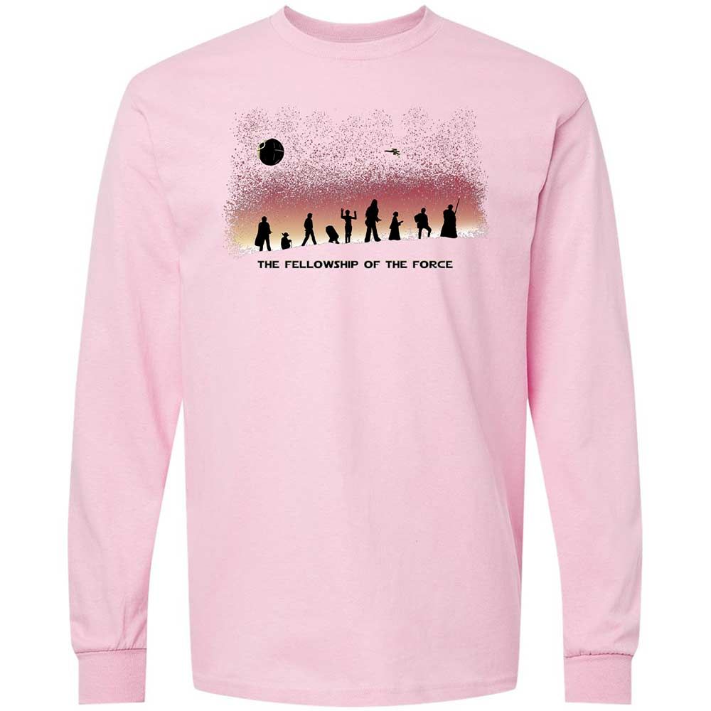 Long Sleeve T-Shirt - 6K9DGZUE - Light Pink - 16