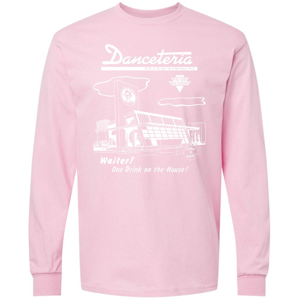 Long Sleeve T-Shirt - A2CFQU5T - Light Pink - 16