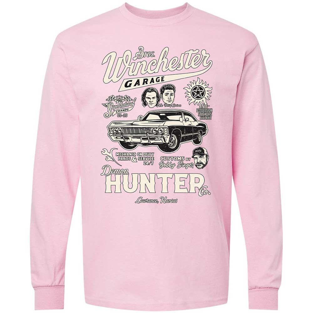 Long Sleeve T-Shirt - KMKAY9SL - Light Pink - 16